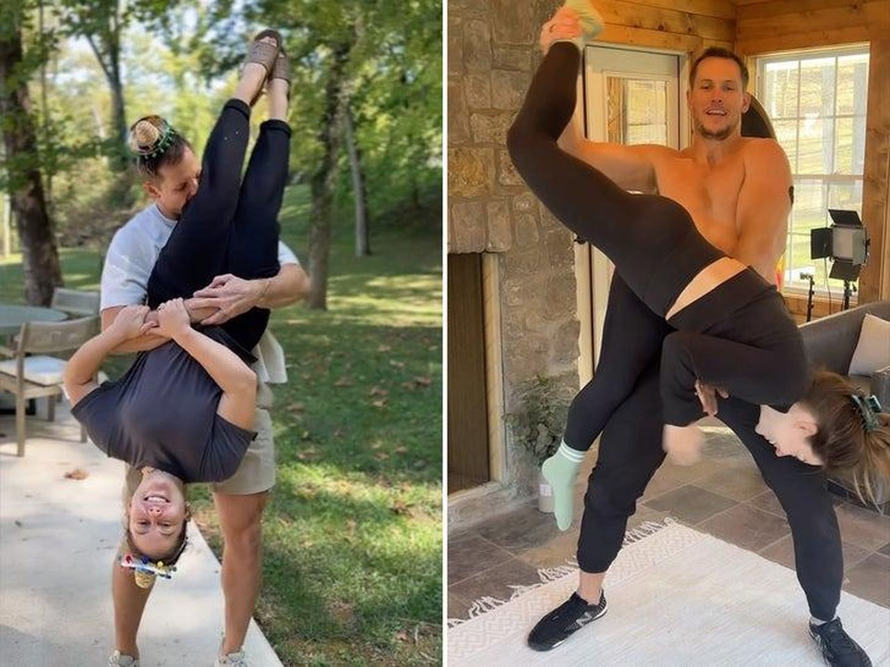 Acrobazie_in_famiglia_LStqSZqwZw - Confidenze24 source:allcelebrities - Acrobazie in famiglia - Shawn Johnson e Andrew East in una sfida acrobatica