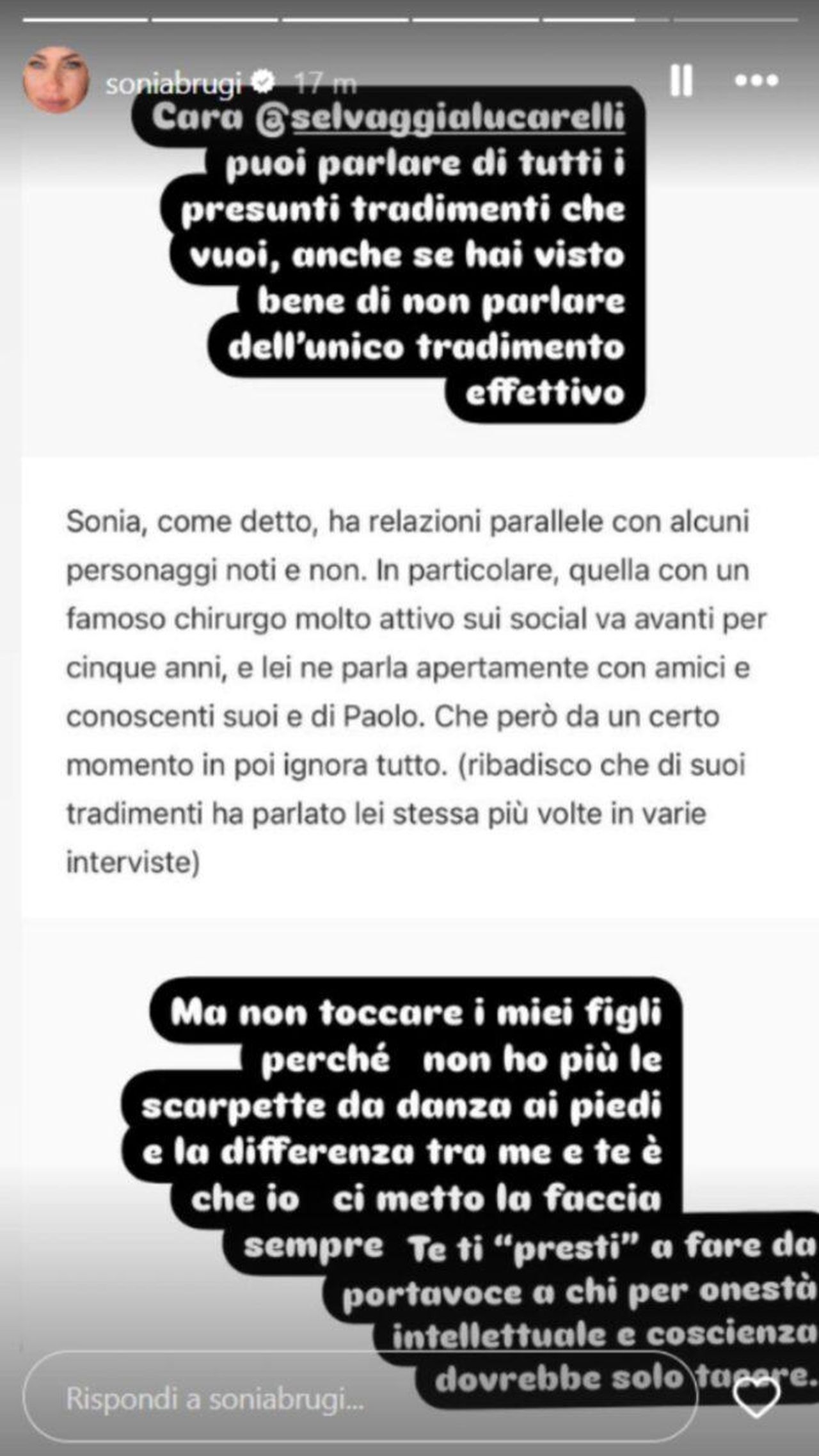 Angelo_Madonia_il_messaggio_sembra_indirizzato_a_Selvaggia_Lucarelli_le_parole_dopo_la_newsletter_sulla_Bruganelli_4sfVFMdcWO - Confidenze24 source:tvzap - Angelo Madonia, il messaggio sembra indirizzato a Selvaggia Lucarelli: le parole dopo la newsletter sulla Bruganelli - Sonia Bruganelli su Instagram