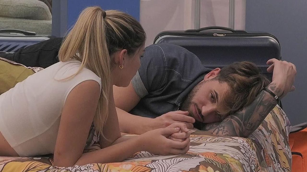 source:lanostratv - Arriva il confronto tra Alfonso e Chiara al GF - Foto confronto Alfonso Chiara GF