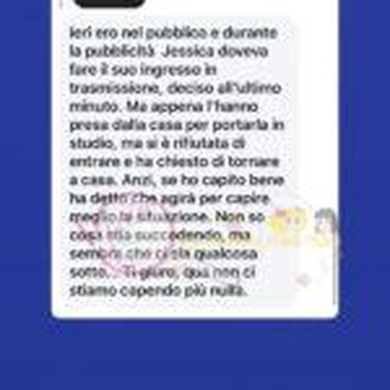Arriva_la_testimonianza_di_una_persona_del_pubblico_8rE3FoLhuQ - Confidenze24 source:il vicolo delle news - Arriva la testimonianza di una persona del pubblico - Testimonianza dal pubblico