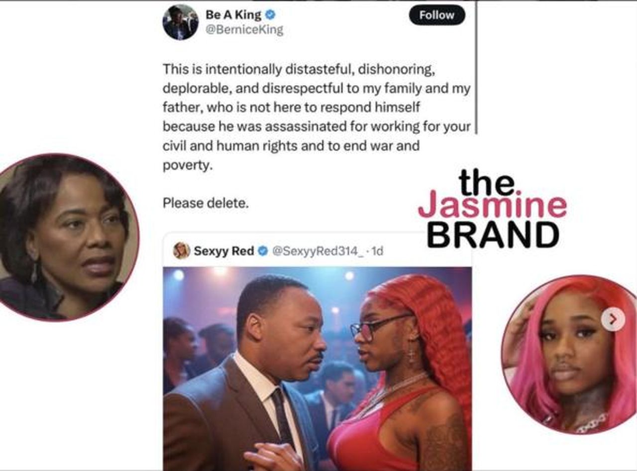 Bernice_King_Risponde_allImmagine_AI_jthYM92C2P - Confidenze24 source:thejasminebrand - Bernice King Risponde all'Immagine AI - Bernice King e Sexyy Red