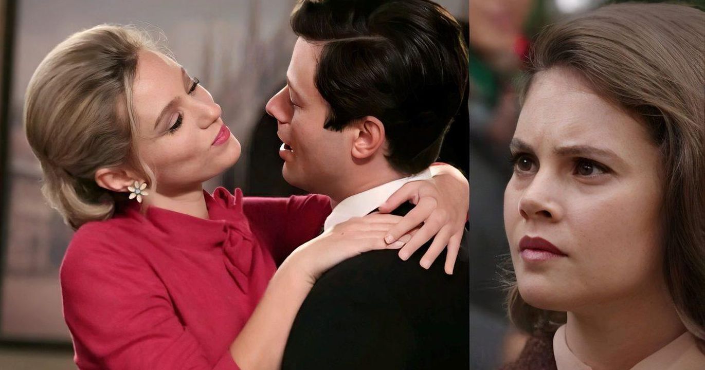 Clara__sconvolta_per_labbraccio_tra_Irene_e_Alfredo_4MnbCCmFGM - Confidenze24 source:Blasting News - Clara è sconvolta per l'abbraccio tra Irene e Alfredo - Irene, Alfredo e Clara in una scena di Il Paradiso delle Signore