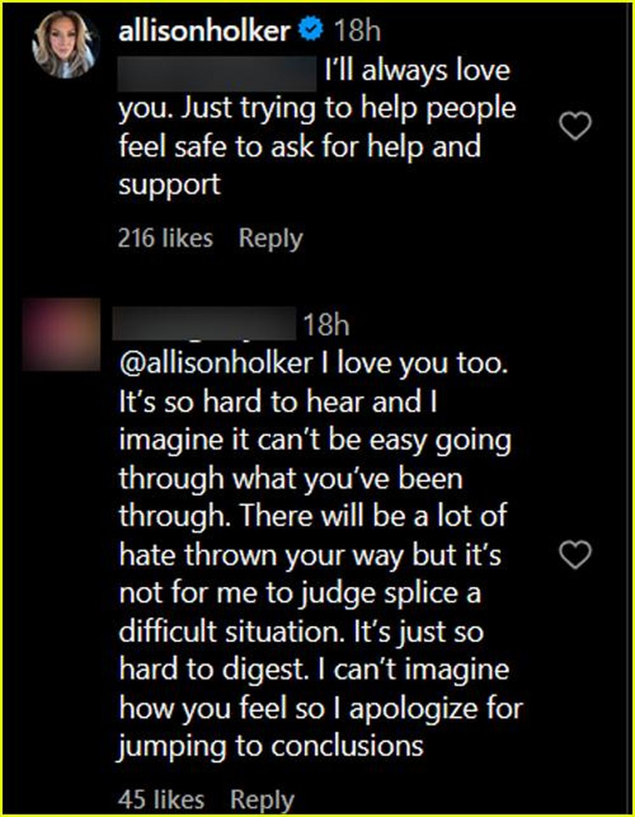 Dettagli_personali_rivelati_da_Allison_wTGpH98z3R - Confidenze24 source:justjared - Dettagli personali rivelati da Allison - Commento su Instagram di Allison Holker