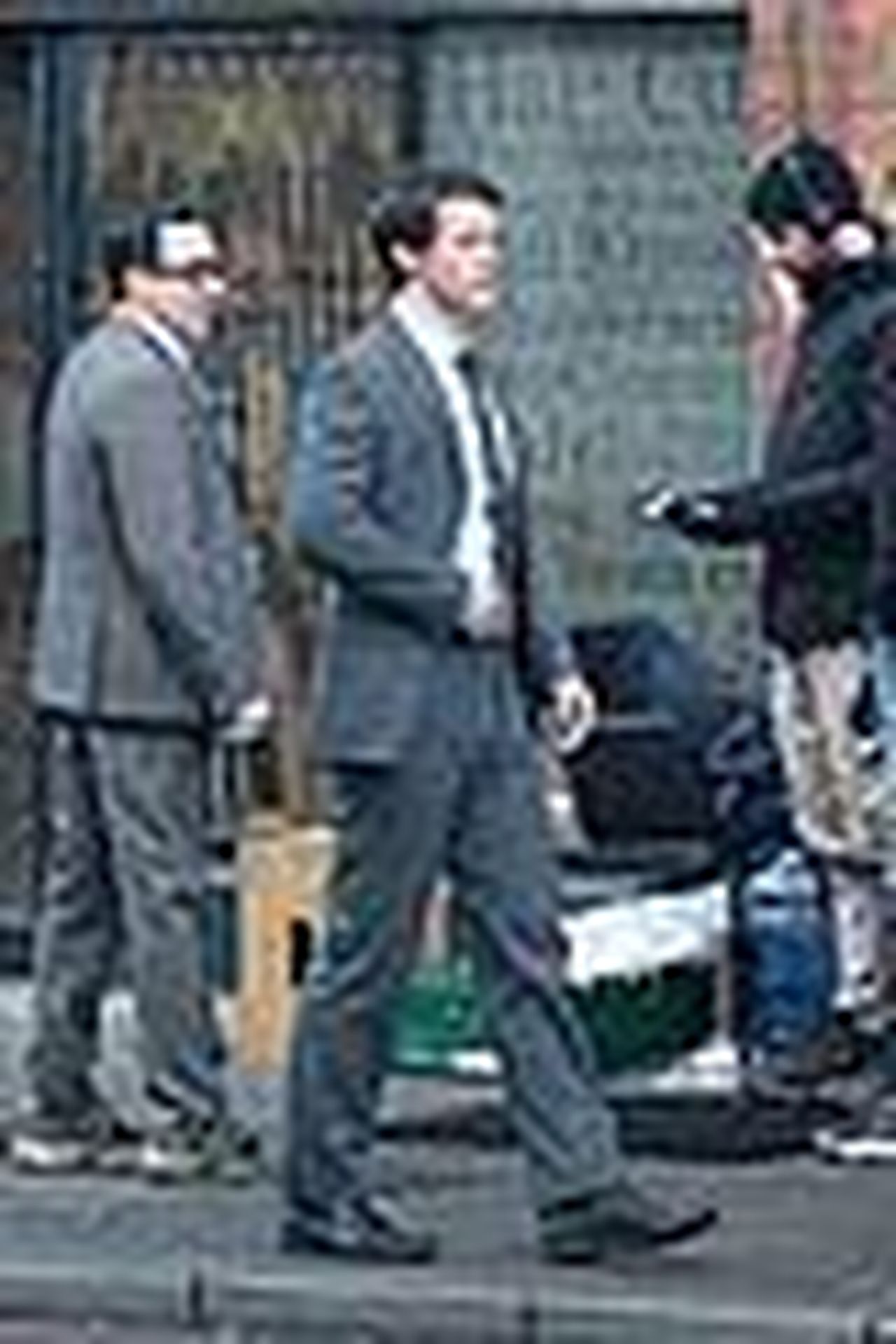 source:justjared - Dettagli sulla serie TV 'The Rainmaker' - milo callaghan the rainmaker set photos 06