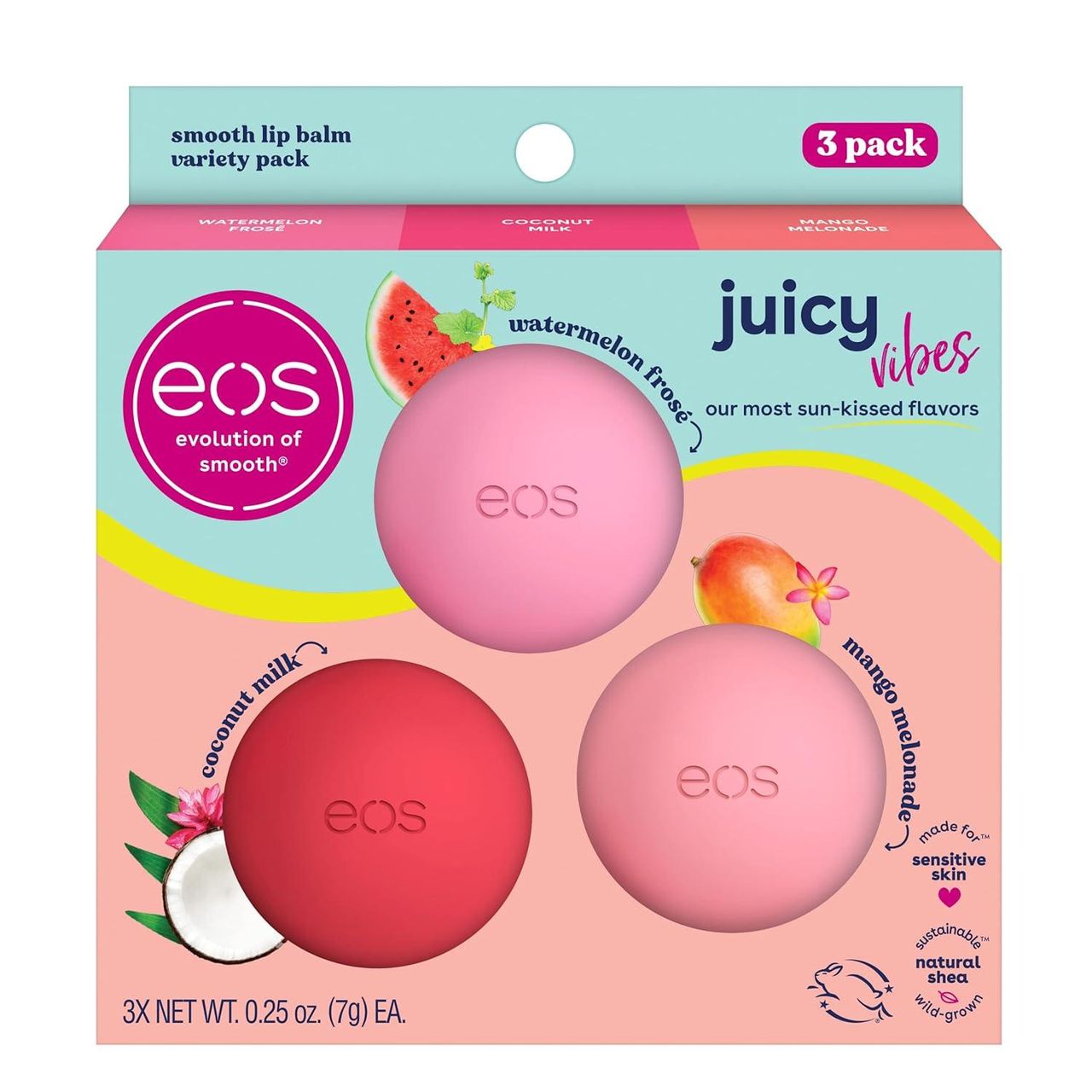 EOS_Juicy_Vibes_Lip_Balm_Variety_Pack_J6E0AVkuz5 - Confidenze24 source:billboard - EOS Juicy Vibes Lip Balm Variety Pack - Pacchetto Varietà di EOS Juicy Vibes Lip Balm