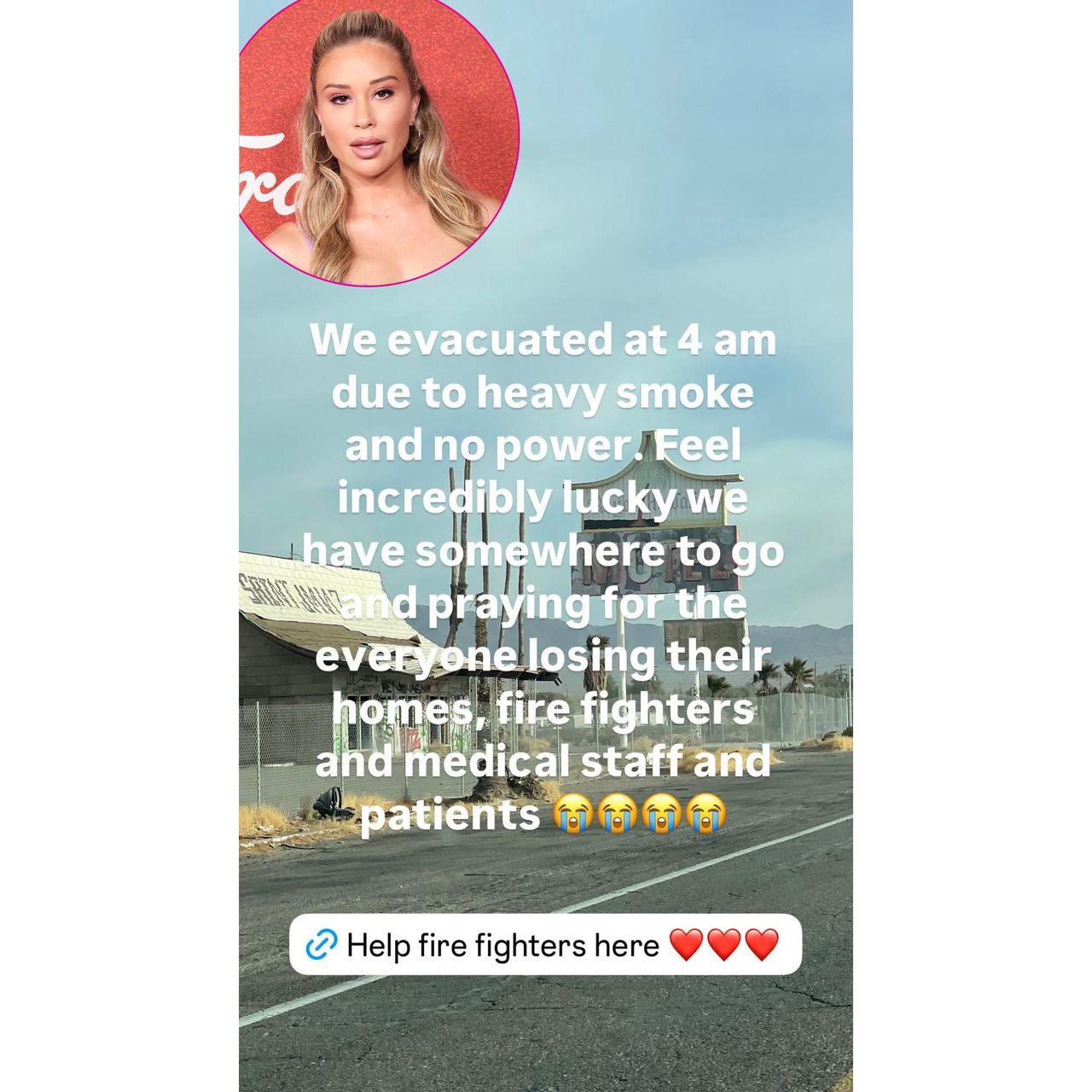 source:usmagazine - Gabby Windey e Robby Hoffman - Gabby Windey durante l'evacuazione