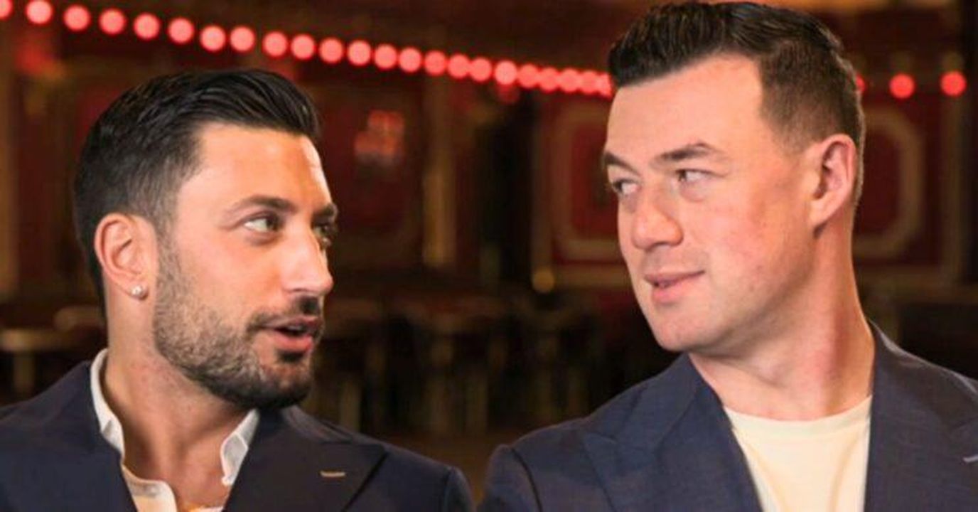 source:entertainmentdaily - Giovanni Pernice e Kai Widdrington: una coppia in Celebrity Hunted - Giovanni Pernice e Kai Widdrington in Celebrity Hunted
