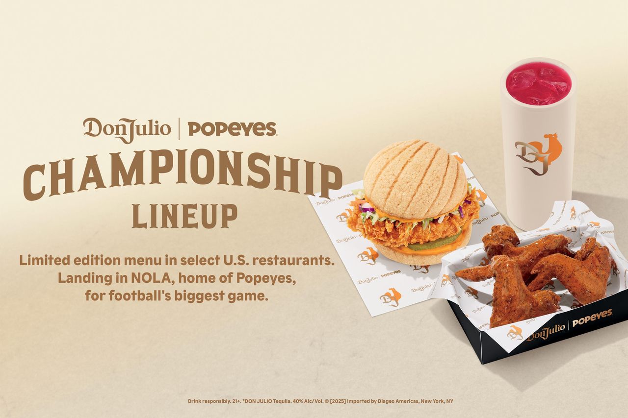 Il_Menu_Esclusivo_di_Popeyes_e_Don_Julio_m2ESOX4RFp - Confidenze24 Il Menu Esclusivo di Popeyes e Don Julio - Menu di Tequila Don Julio x Popeyes