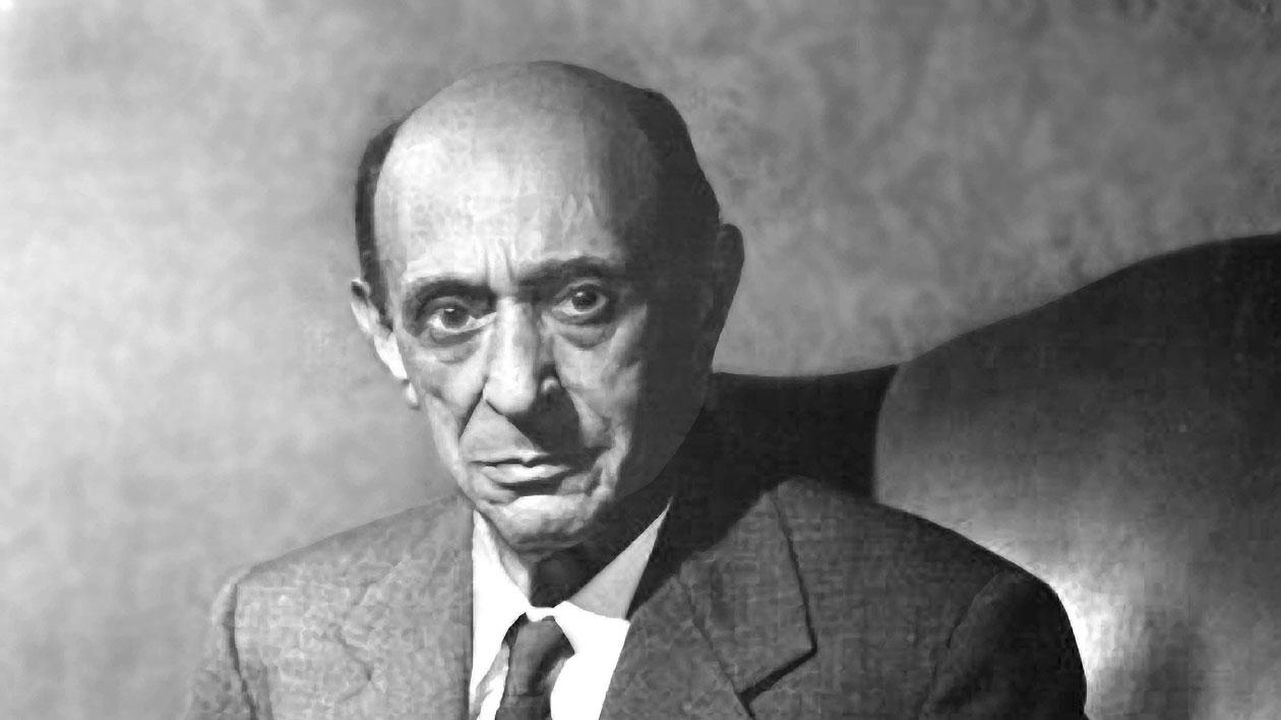 La_Distruzione_dellArchivio_C5QyLhxJLS - Confidenze24 source:billboard - La Distruzione dell'Archivio - Arnold Schoenberg fotografato a New York nel 1949.