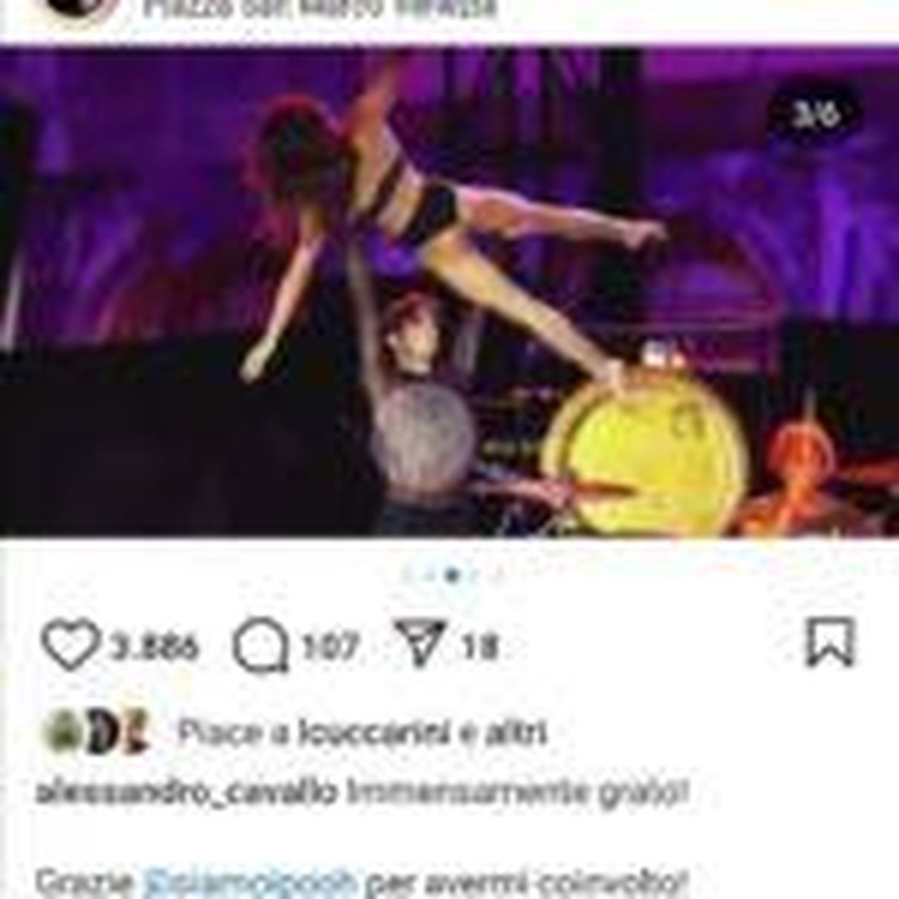 La_danza_con_Elena_DAmario_Iew8iEGDXy - Confidenze24 source:il vicolo delle news - La danza con Elena D'Amario - Alessandro e Elena durante l'esibizione