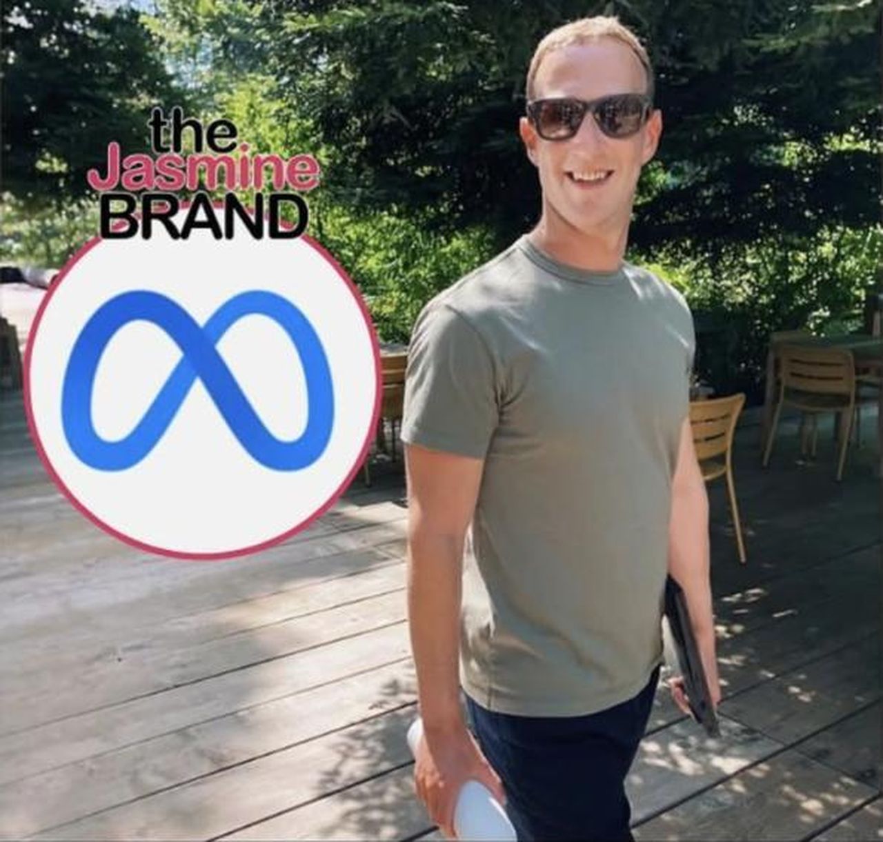 source:thejasminebrand - La decisione di Meta - Logo di Mark Zuckerberg e Meta
