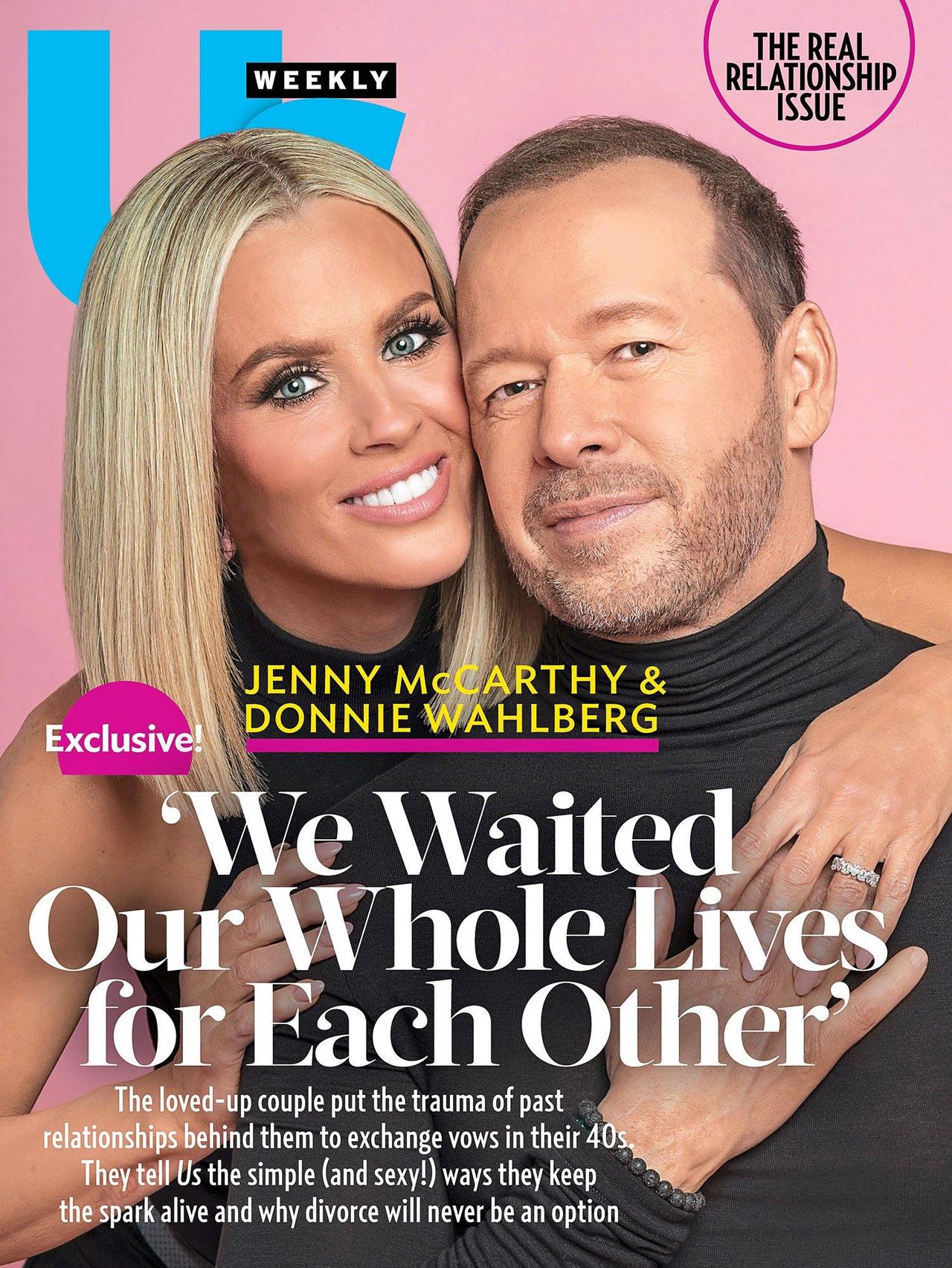 La_loro_chimica__palpabile_RxFPSGZNwF - Confidenze24 source:usmagazine - La loro chimica è palpabile - Donnie Wahlberg e Jenny McCarthy durante un'intervista