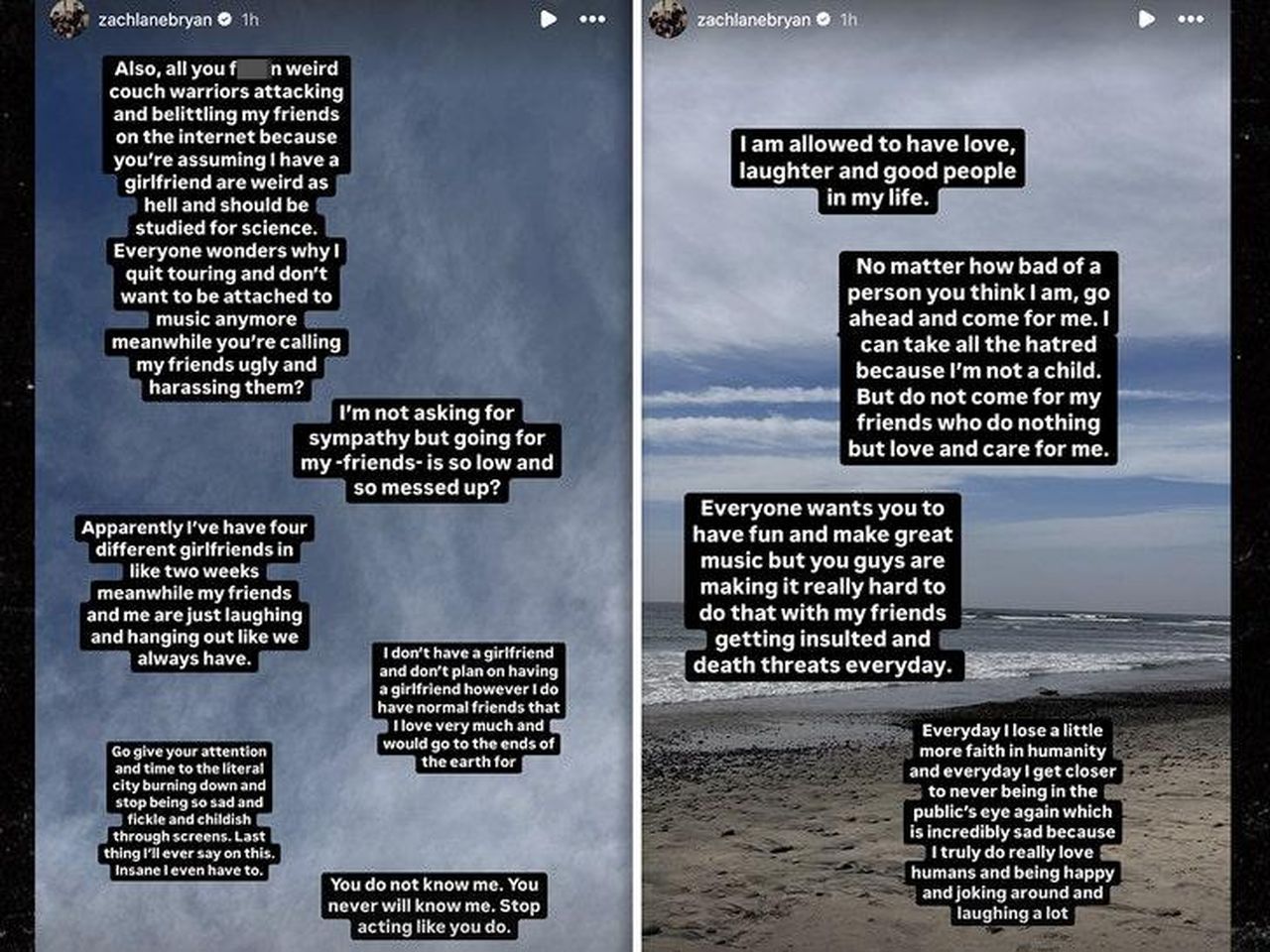 Le_conseguenze_delle_critiche_Hi8Upj7Eua - Confidenze24 source:allcelebrities - Le conseguenze delle critiche - zach bryan instagram rant