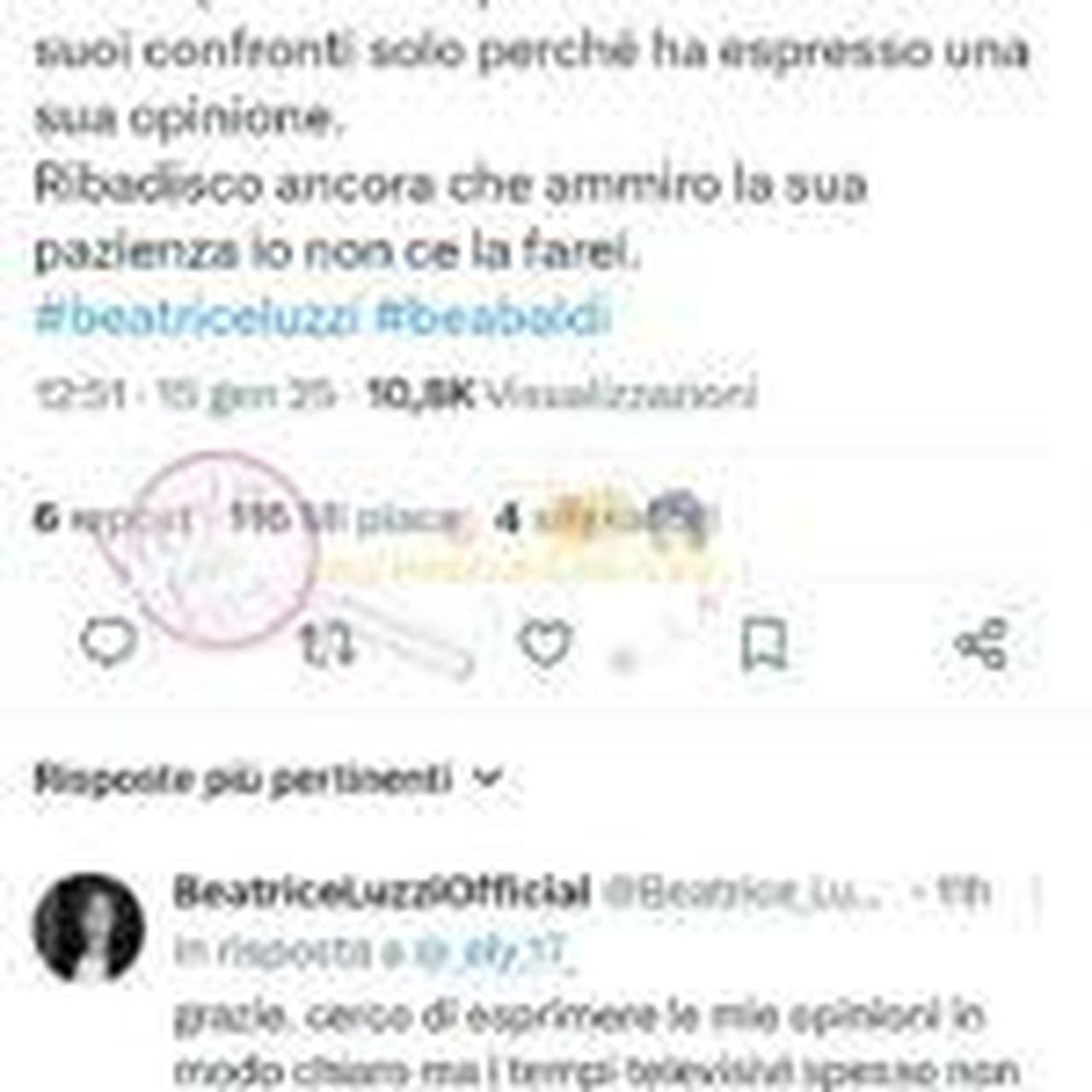 Le_reazioni_delle_fan_e_la_risposta_di_Beatrice_lWauJyW4vZ - Confidenze24 source:il vicolo delle news - Le reazioni delle fan e la risposta di Beatrice - Fan di Beatrice Luzzi