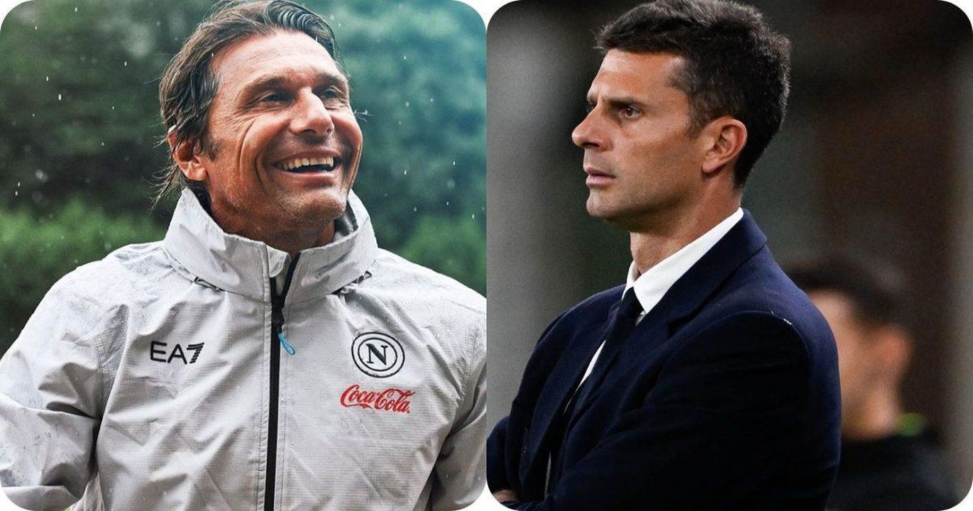 NapoliJuventus_commentata_da_Varriale_Partita_strepitosa_degli_uomini_di_Antonio_Conte_Tw2nsJYfgx - Confidenze24 Napoli-Juventus commentata da Varriale: 'Partita strepitosa degli uomini di Antonio Conte' - Antonio Conte e Thiago Motta