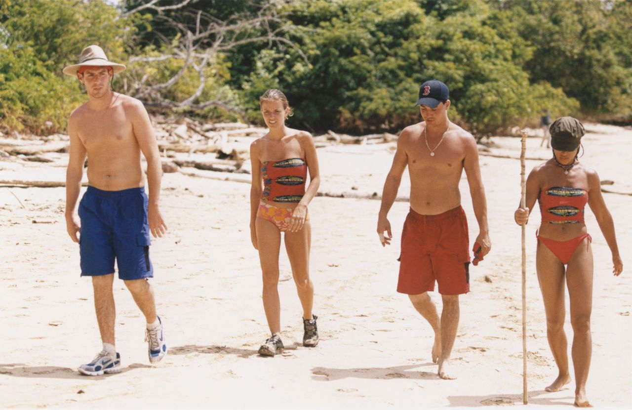 Quando_si_sono_incontrati_Rob_e_Amber_wWzaJP6OZt - Confidenze24 source:sheknows - Quando si sono incontrati Rob e Amber? - SURVIVOR, (aka SURVIVOR: ALL STARS), da sinistra: Rob Cesternino, Amber Brkich, Rob Mariano, Alicia Calaway.