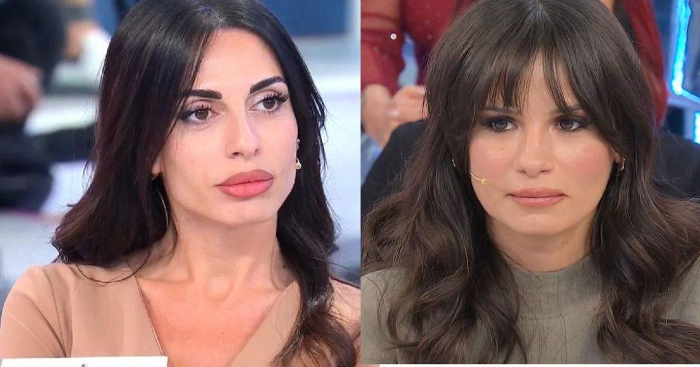 Tensione_tra_le_dame_del_parterre_PrkWPgsCLL - Confidenze24 source:Blasting News - Tensione tra le dame del parterre - Morena Farfante e Claudia D'Agostino durante la registrazione