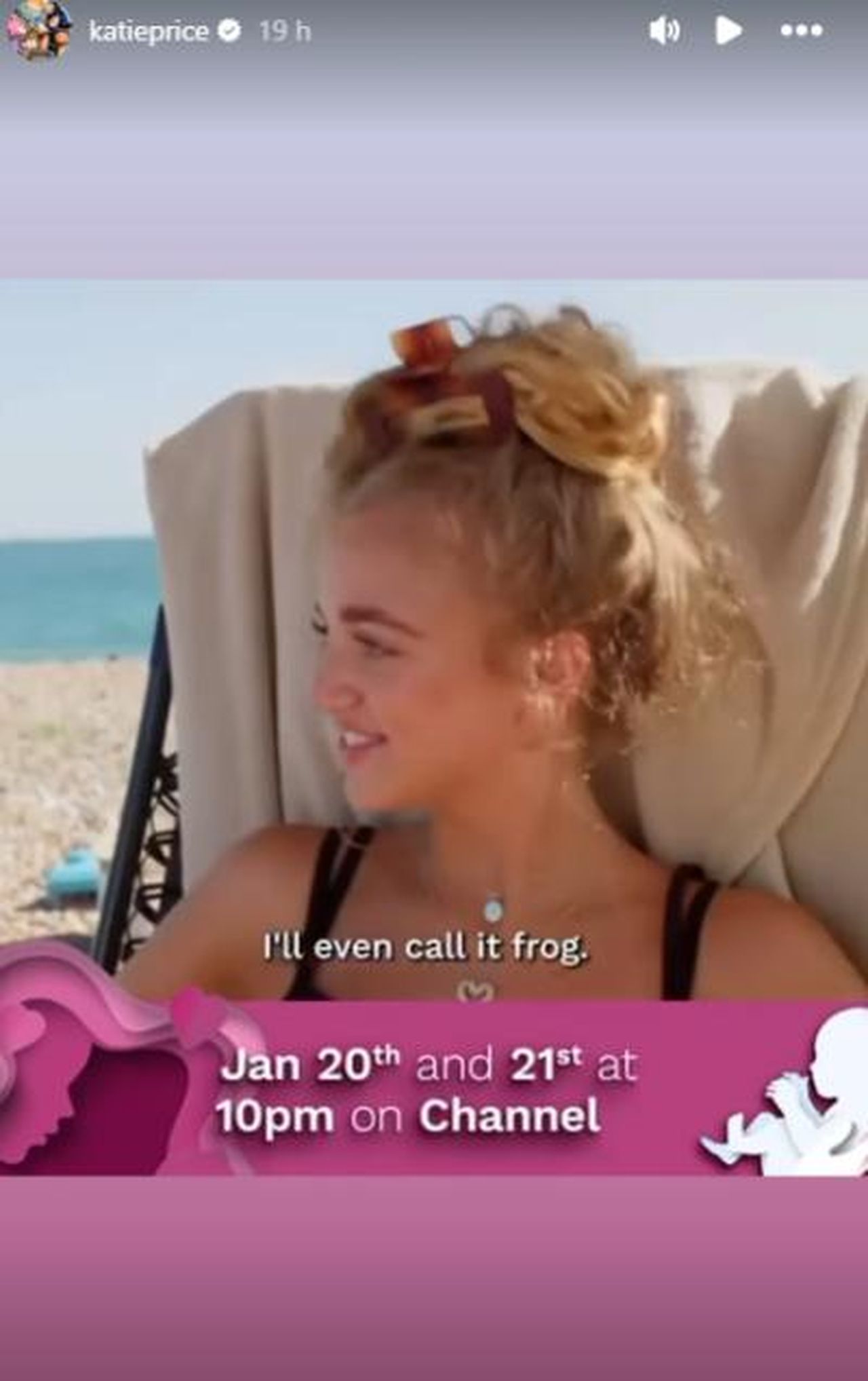 Vuole_avere_pi_bambini_r8Xsbe2COh - Confidenze24 source:entertainmentdaily - Vuole avere più bambini - Screenshot dalla storia di Instagram di Katie che ritrae la figlia Princess