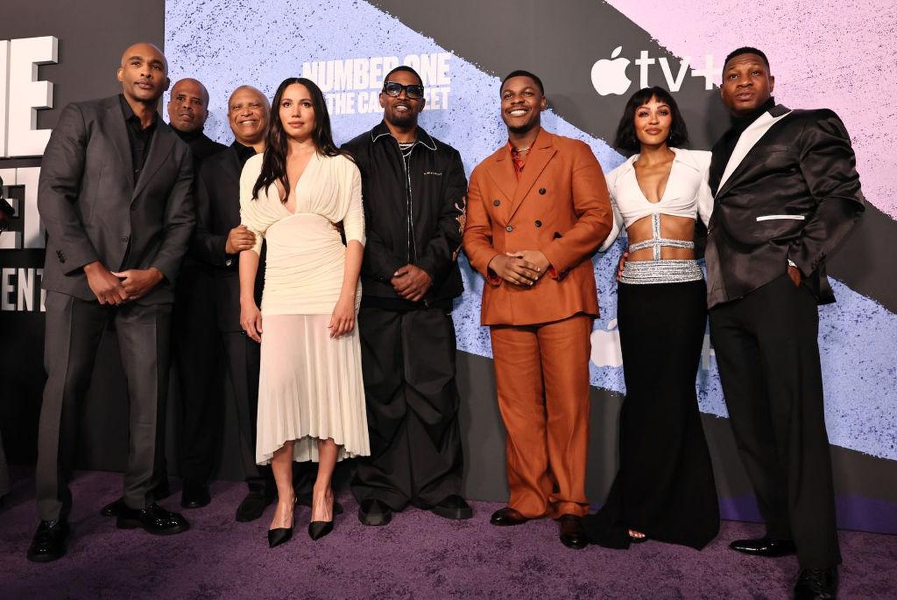 Coretta_Coordination_Jonathan_Majors_e_Meagan_Good_in_Outfit_Coordinati_0AIUiZS70F - Confidenze24 Source: Eric Charbonneau / Getty - Bossip - Jonathan Majors e Meagan Good sul red carpet