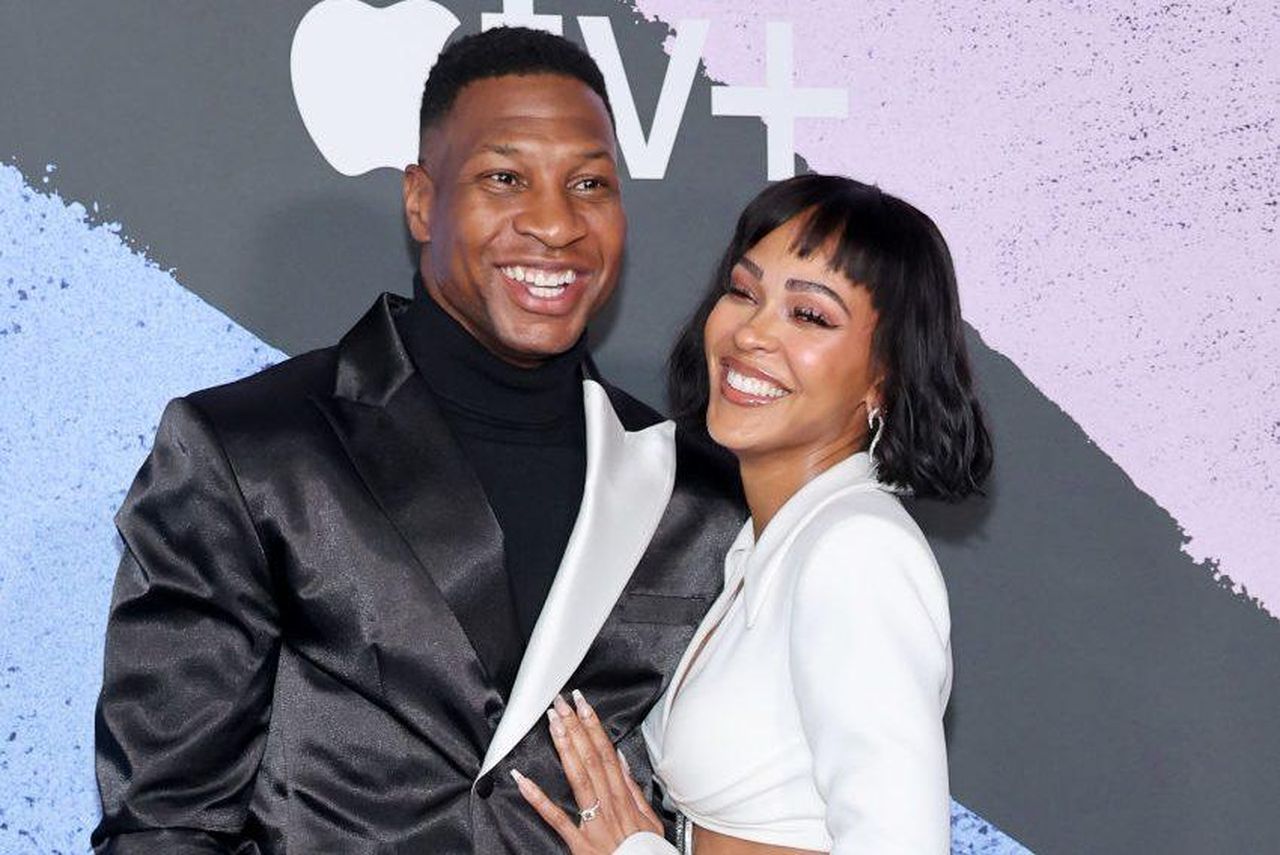 Coretta_Coordination_Jonathan_Majors_e_Meagan_Good_in_Outfit_Coordinati_Z7LaP5fAHy - Confidenze24 Source: Amy Sussman / Getty - Bossip - Jonathan Majors e Meagan Good sul red carpet