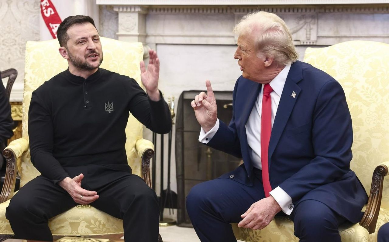 Il_comportamento_infantile_di_Trump_e_Vance_PWhi5nIPkY - Confidenze24 Il comportamento infantile di Trump e Vance Donald Trump e Volodymyr Zelenskyy nello Studio Ovale