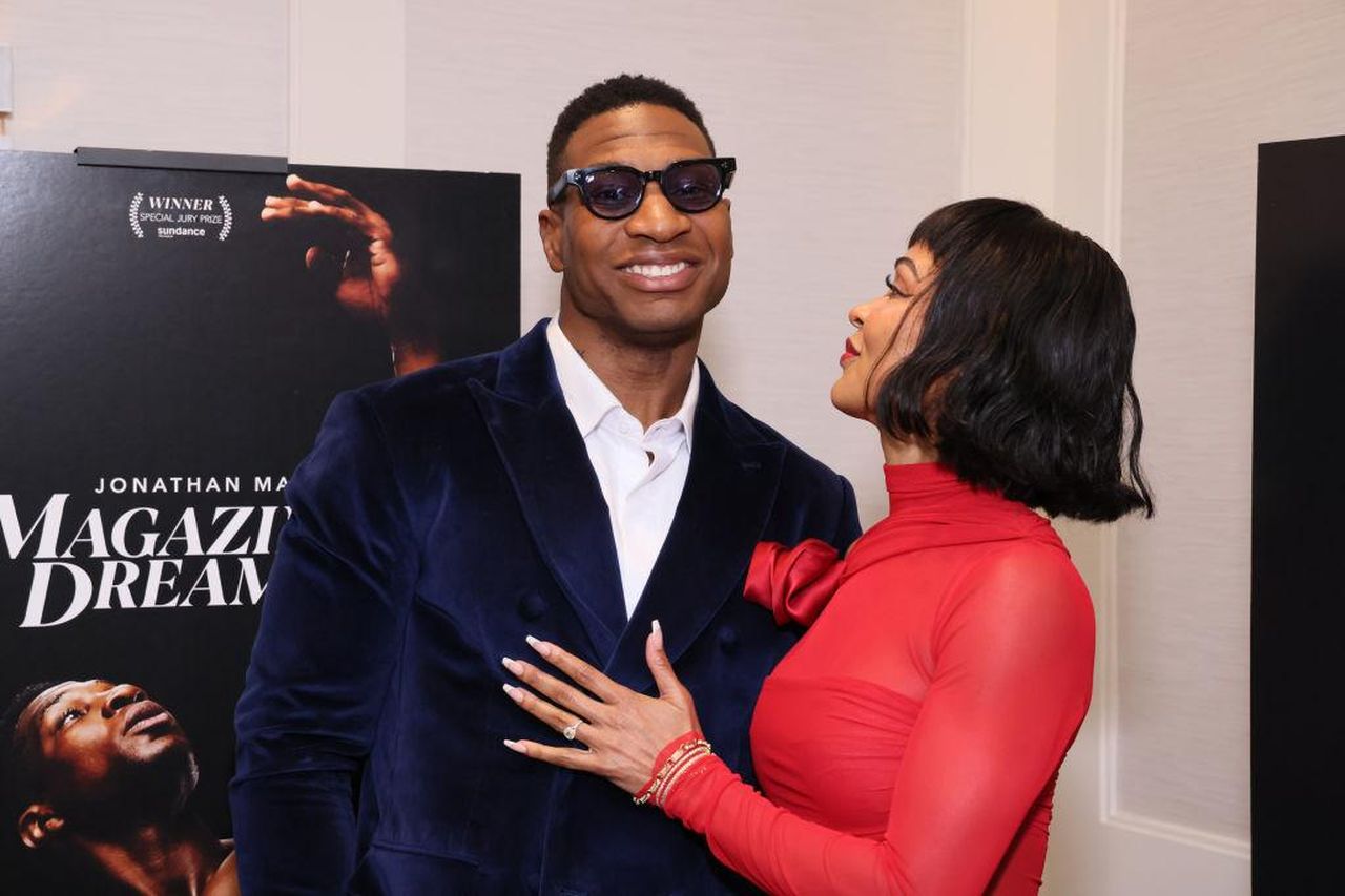 Il_matrimonio_a_sorpresa_di_Jonathan_Majors_e_Meagan_Good_n9AkUPMtB0 - Confidenze24 Source: Rodin Eckenroth / Getty - - Special Screening Of