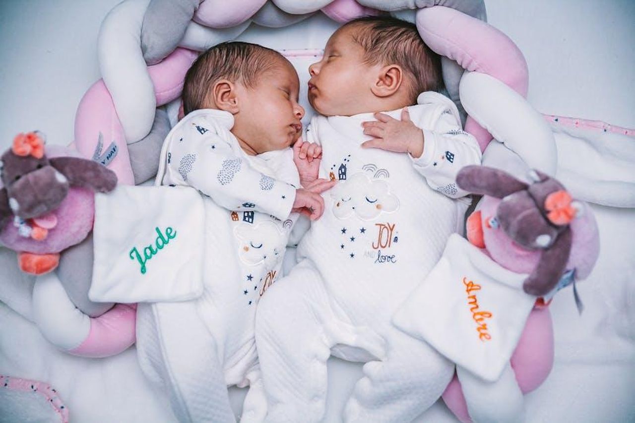 Il_significato_del_nome_Riot_Rose_r0ambkViY9 - Confidenze24 Source: Nicolas Lesueur - pexels - Cute twin babies peacefully sleeping with plush toys, wearing matching pajamas indoors.