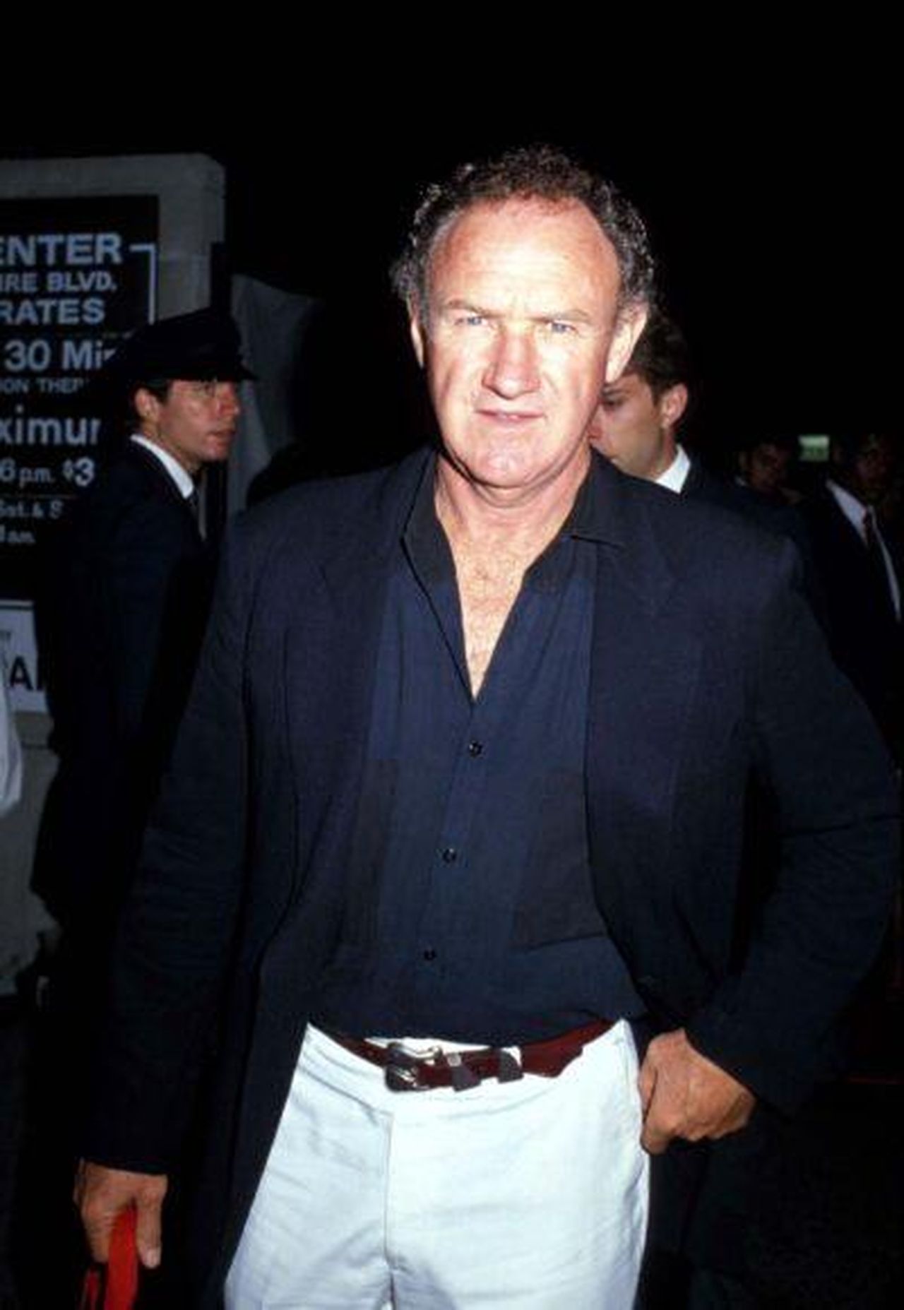 La_cura_di_Betsy_per_Gene_Hackman_jnJ7m6n3pE - Confidenze24 Source: Ralph Dominguez/MediaPunch via Cover Images - - Gene Hackman indossa una camicia nera e un blazer