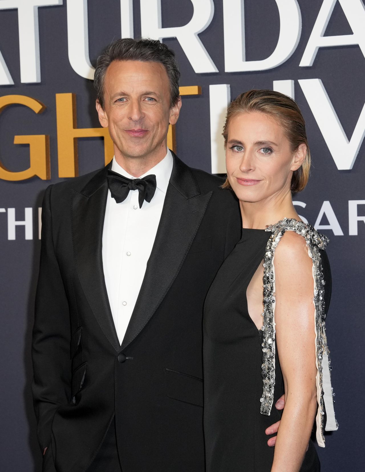 La_gioia_della_paternit_cP0nEB9myV - Confidenze24 Source: John Nacion/Variety - Variety - Seth Meyers e Alexi Ashe al SNL50
