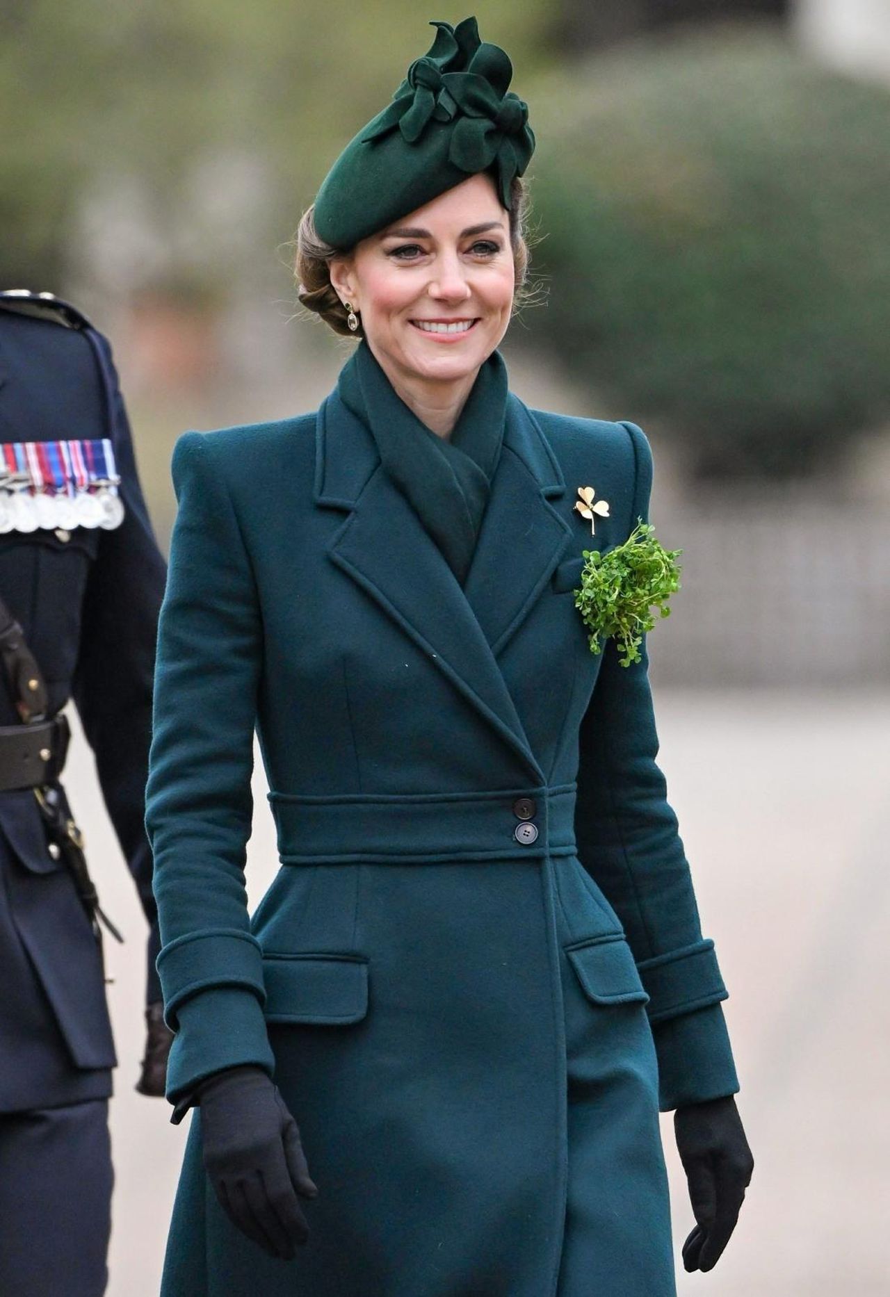 La_prima_parata_di_San_Patrizio_da_colonnello_onorario_Y0MdEN9r71 - Confidenze24 La prima parata di San Patrizio da colonnello onorario La Principessa Kate durante la parata