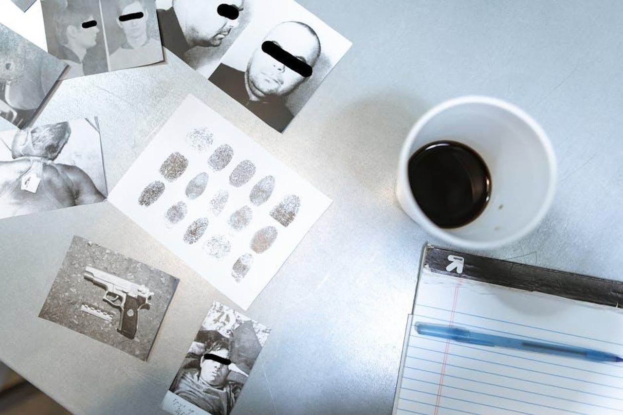 La_sua_stagione_di_True_Detective__la_migliore_jNHlEMmwp0 - Confidenze24 Source: RDNE Stock project - pexels - Flat lay of forensic evidence and police investigation documents on a desk.