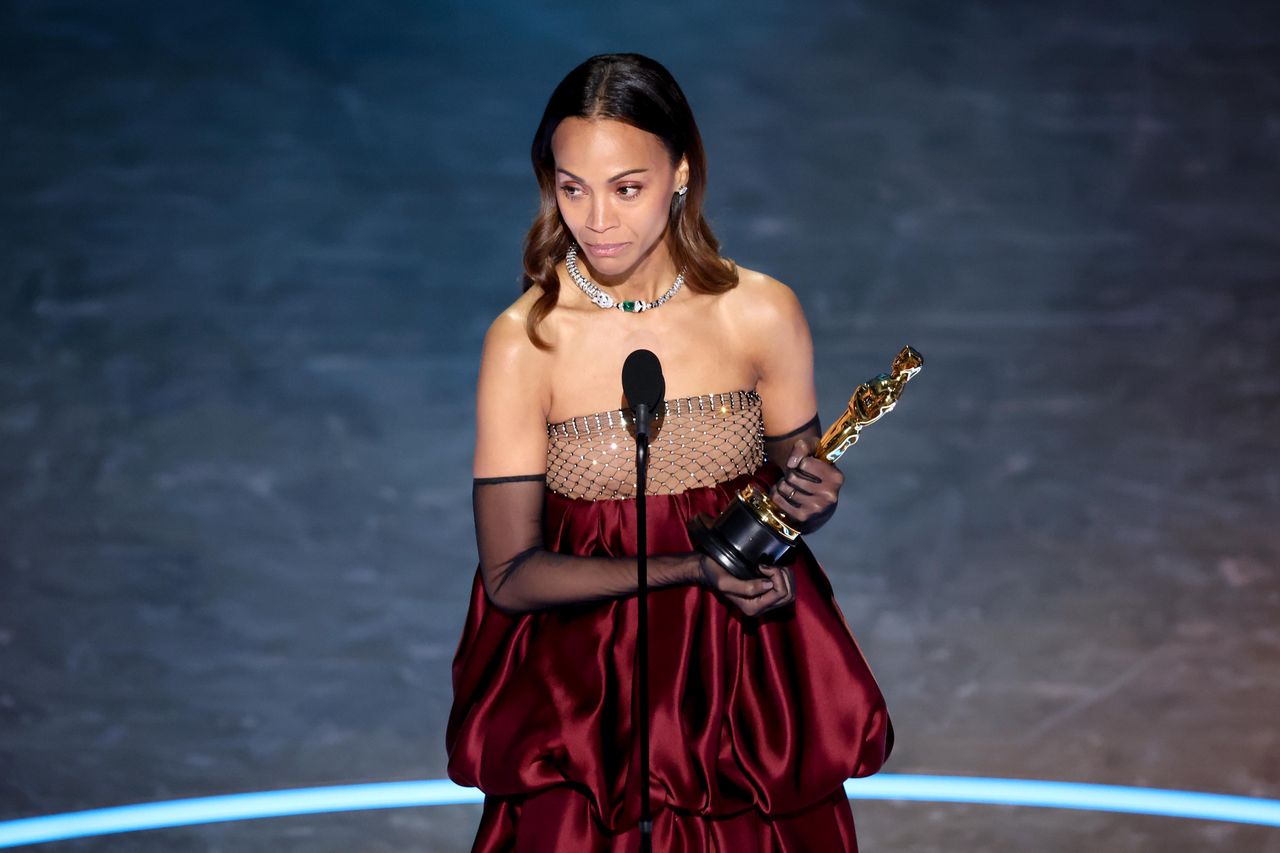 La_vittoria_di_Zoe_Saldaa_agli_Oscar_EtTAAWyFLX - Confidenze24 Source: Rich Polk/Penske Media - SheKnows - Zoe Saldana agli Oscar 2025