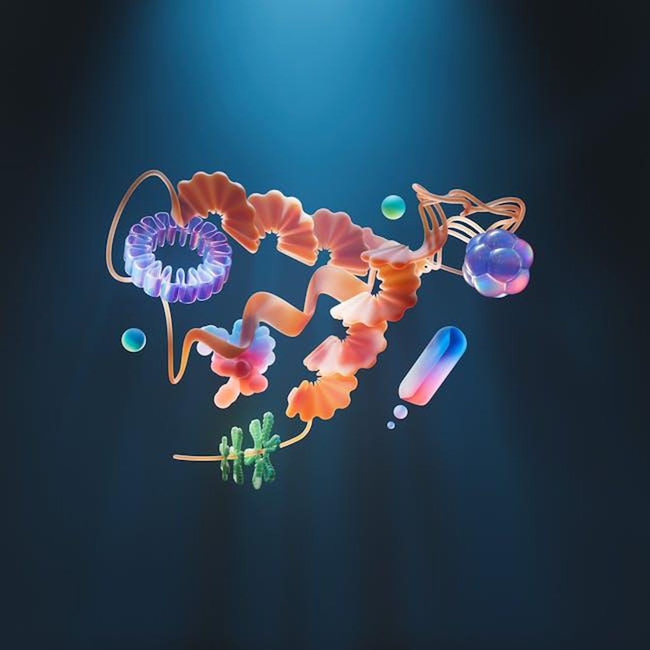 Perch_il_figlio_di_Daddario__biondo_uZfrongmWQ - Confidenze24 Source: Google DeepMind - pexels - A 3D illustration of a colorful abstract molecular structure on a dark background.