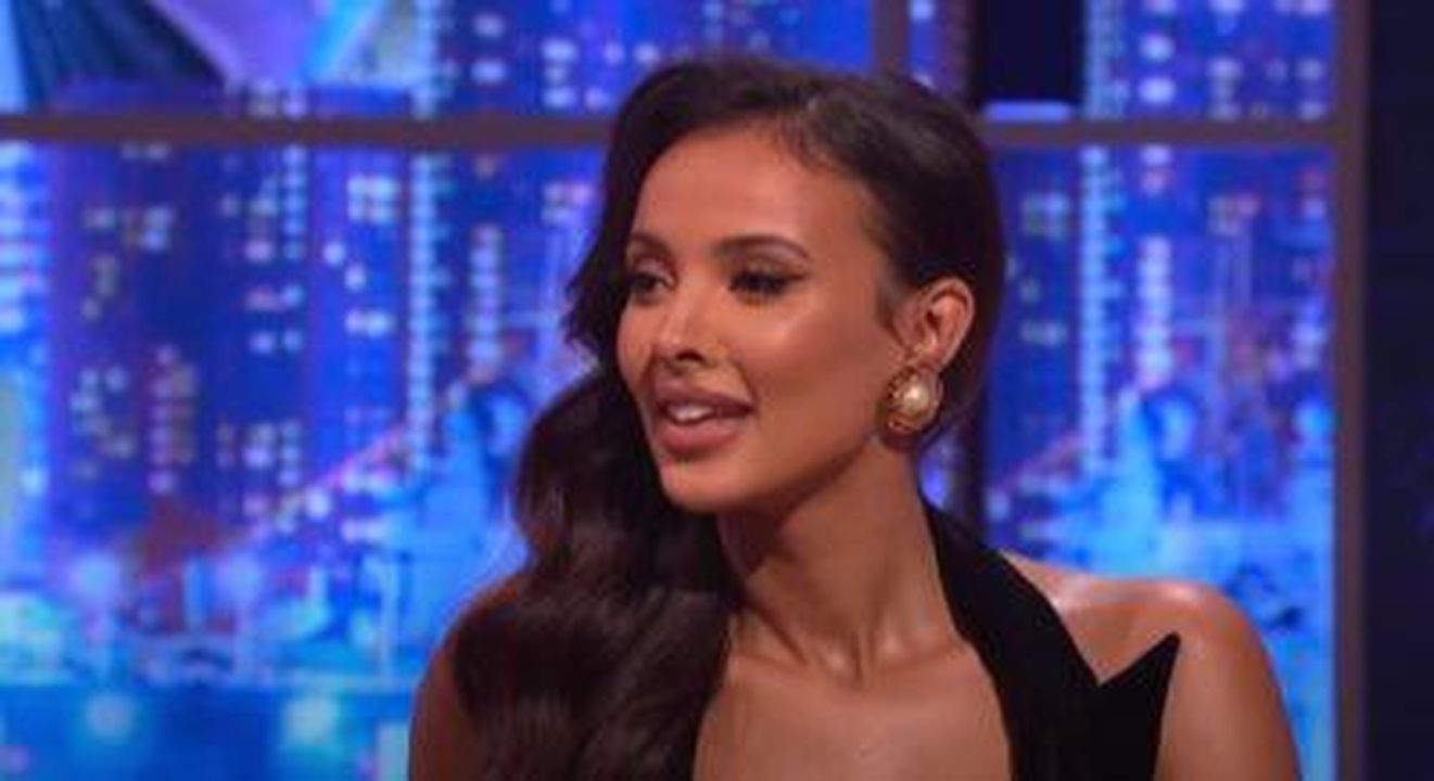 Piani_di_Maya_Jama_per_il_futuro_KdBgfYEUbz - Confidenze24 Source: YouTube/The Jonathan Ross Show - - Maya Jama in un vestito nero