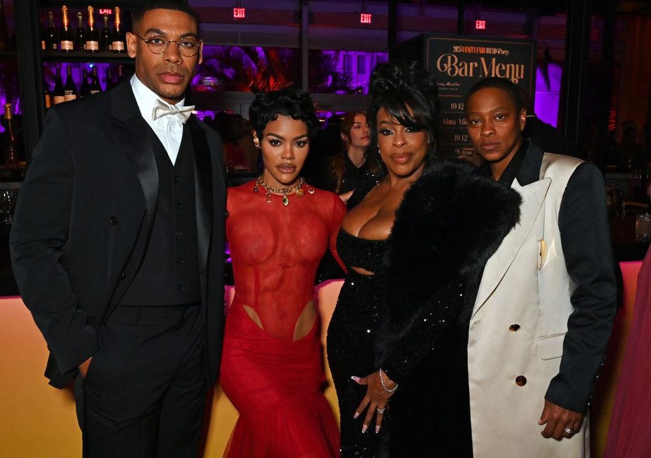 Reazioni_delle_Celebrit_alla_Hard_Launch_di_Teyana_Taylor_e_Aaron_Pierre_yPrhKSQQKo - Confidenze24 Source: Dave Benett/VF25 / Getty - - Festa degli Oscar Vanity Fair 2025 - Interno